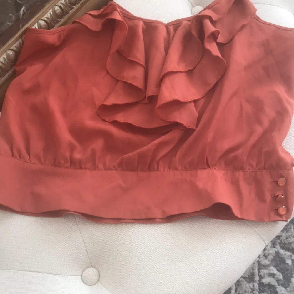 Ruffle tank top - Picture 4 of 7